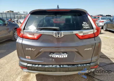 2018 Honda Cr-V Ex z USA, uszkodzony, nr VIN 2HKRW2H55JH631042